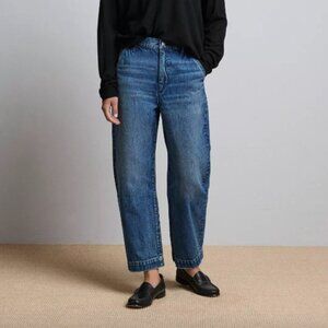 NEW AE77 Premium Denim Barrel Jeans 27 Short